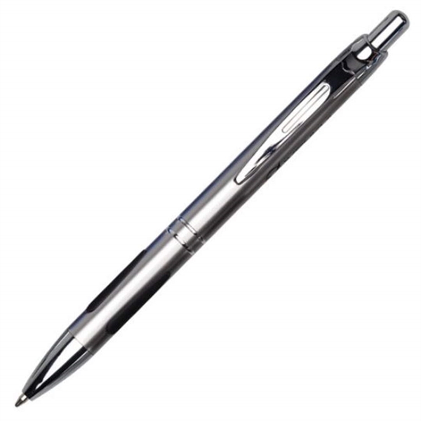 Aluminum click-action ballpoint pen.... from ASI 84592 St Regis Group