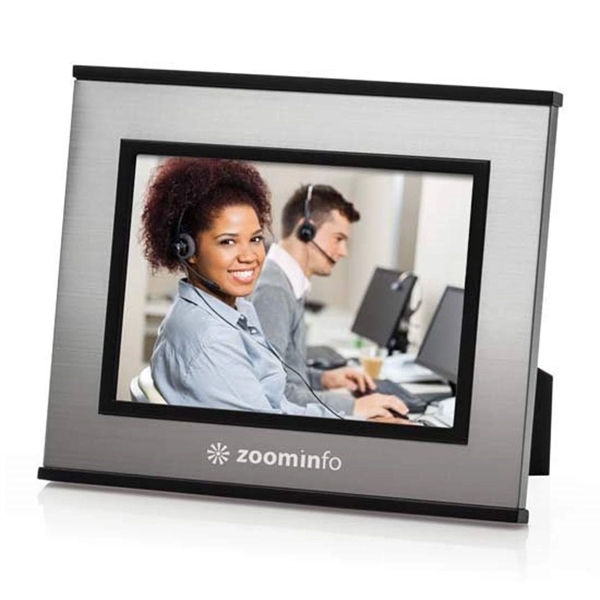 Syringa Frame - Brushed Silver/Black available in three sizes.... from ASI 84592 St Regis Group