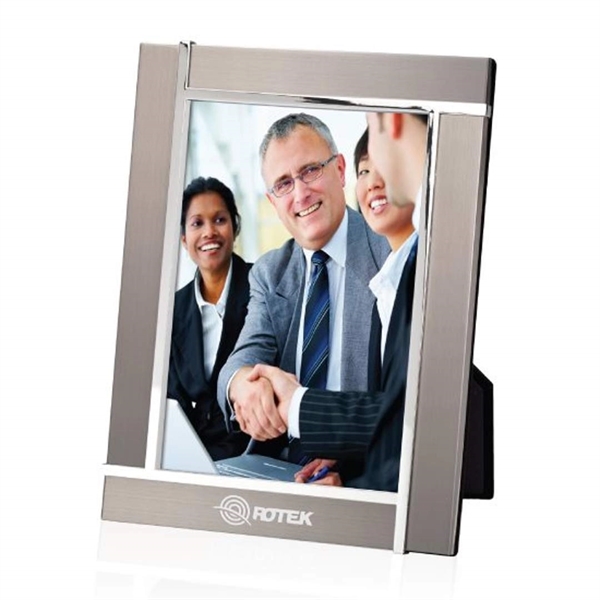 Brushed pewter frame with chrome accents... from ASI 84592 St Regis Group