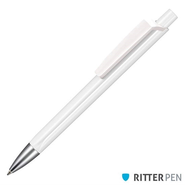 Click action ballpoint pen with 3 sided barrel and metal tip.... from ASI 84592 St Regis Group