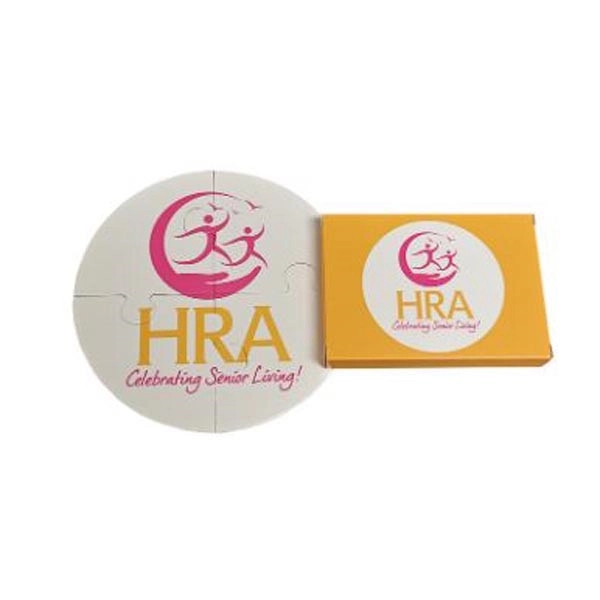 4-piece medium puzzle in a box that measures 8" diameter when... from ASI 44830 The Chest