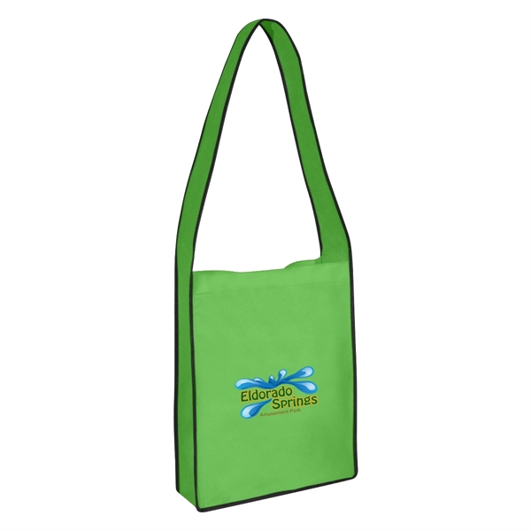 Non-Woven Messenger Tote with Hook & Loop Closure.  Made of... from ASI 61125 Hit Promotional Products / Hit®