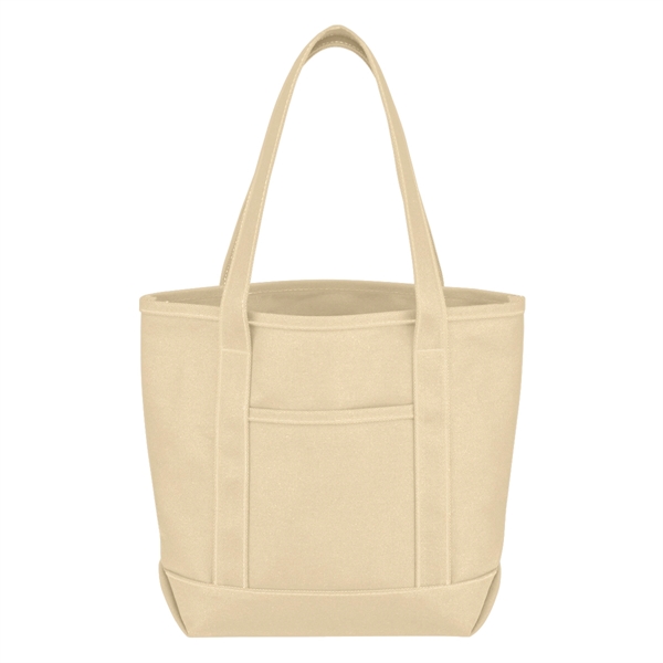 Small Cotton Canvas Yacht Tote.  24 oz. Canvas.  22"... from ASI 61125 Hit Promotional Products / Hit®