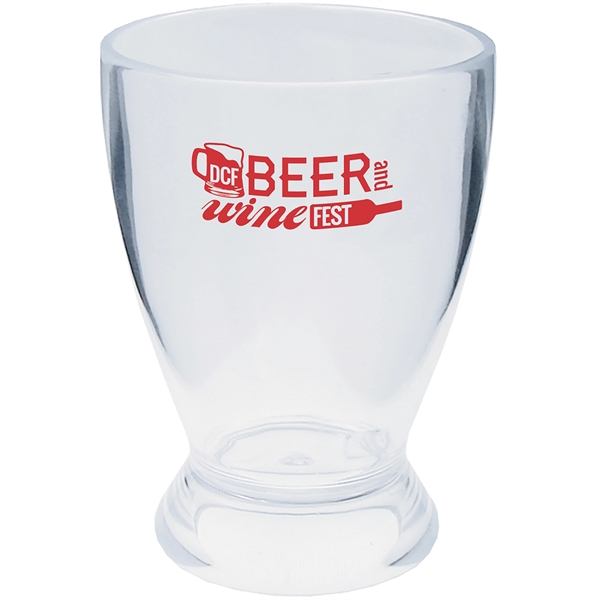 4 oz. Clear Plastic Pilsner Taster/Sampler, USA made of rugged Polystyrene,... from ASI 61952 Howw Mfg Co Inc / Howw USA