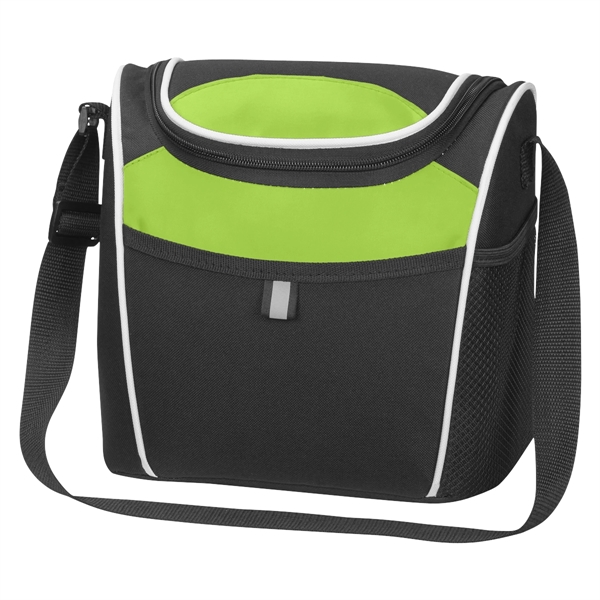 Mesa Lunch Kooler Bag is made of 600 denier polyester with... from ASI 61125 Hit Promotional Products / Hit®