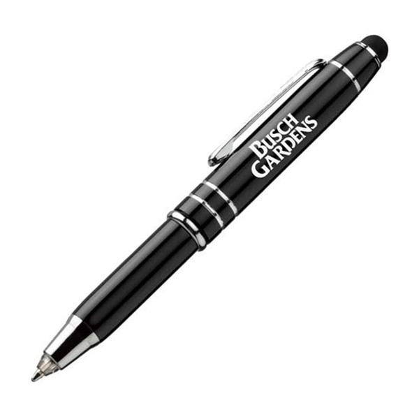 Aluminum pen with stylus and LED light.... from ASI 84592 St Regis Group