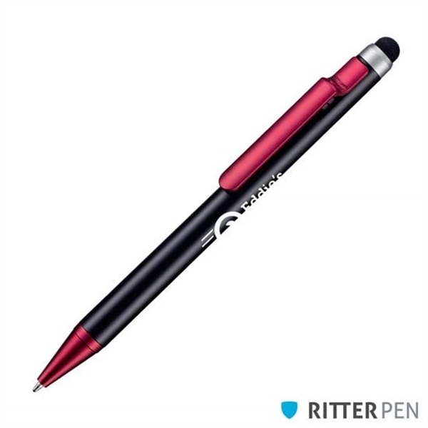 Plastic click action pen with stylus.... from ASI 84592 St Regis Group