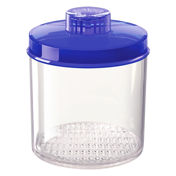 BPA free, break-resistant apothecary jar with a lid featuring a beveled... from ASI 61125 Hit Promotional Products / Hit®