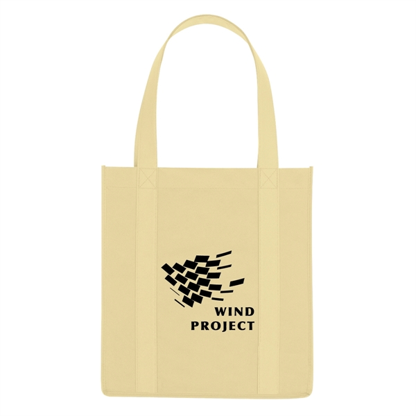 Non-Woven Avenue Shopper Tote Bag.  Made of 80 Gram Non-Woven,... from ASI 61125 Hit Promotional Products / Hit®