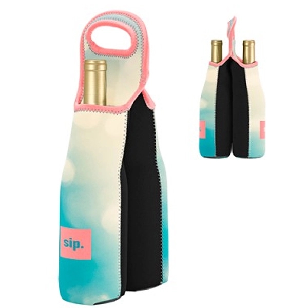 High quality neoprene double wine tote.... from ASI 74710 Numo / NUMO
