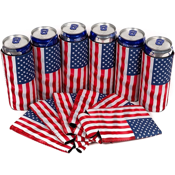Slim can holders made of neoprene in full colored sublimation or... from ASI 68190 Lungsal / Lungsal