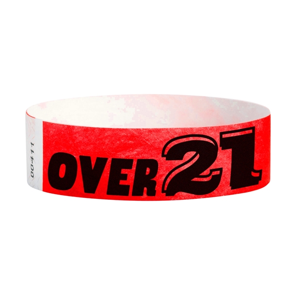 Pre-printed strong band Tyvek wristband, 3/4" x 10".... from ASI 68707 Marathon Mfg & Supply Co.