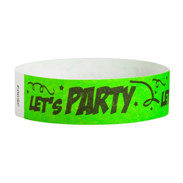 Pre-printed strong band Tyvek wristband, 3/4" x 10".... from ASI 68707 Marathon Mfg & Supply Co.