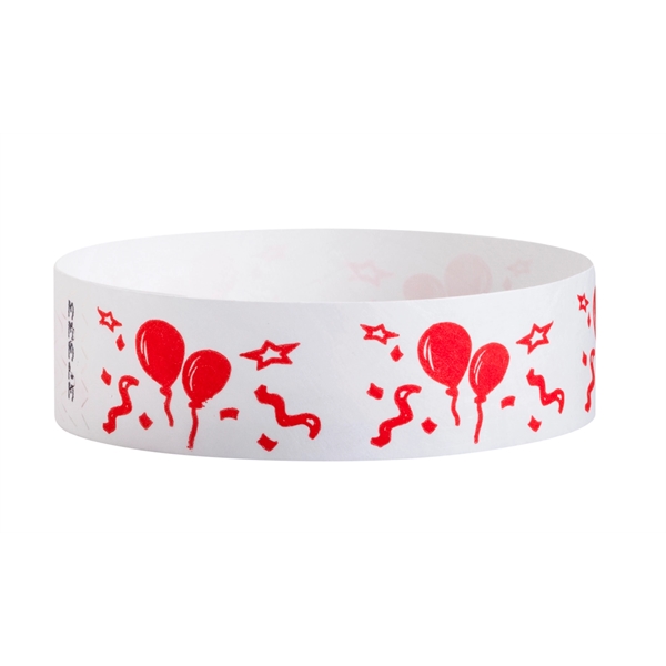 Pre-printed strong band Tyvek wristband, 3/4" x 10".... from ASI 68707 Marathon Mfg & Supply Co.