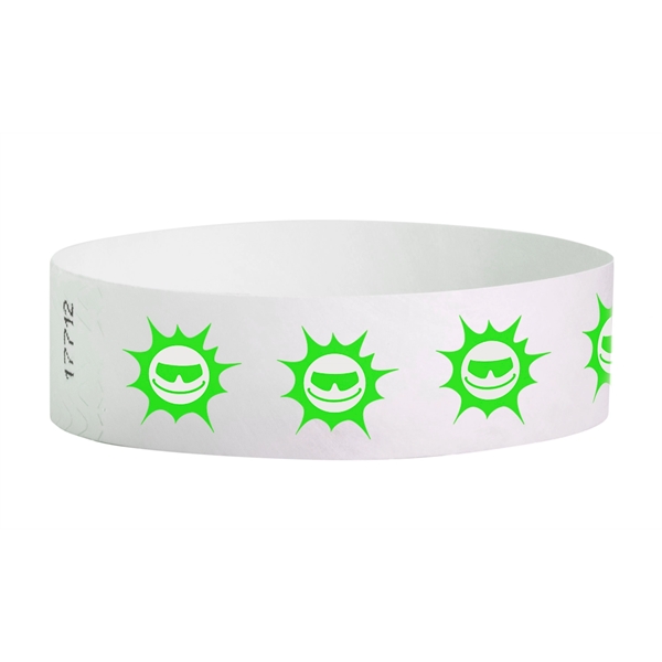 Pre-printed strong band Tyvek wristband, 3/4" x 10".... from ASI 68707 Marathon Mfg & Supply Co.