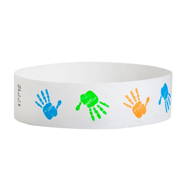 Pre-printed strong band Tyvek wristband, 3/4" x 10".... from ASI 68707 Marathon Mfg & Supply Co.