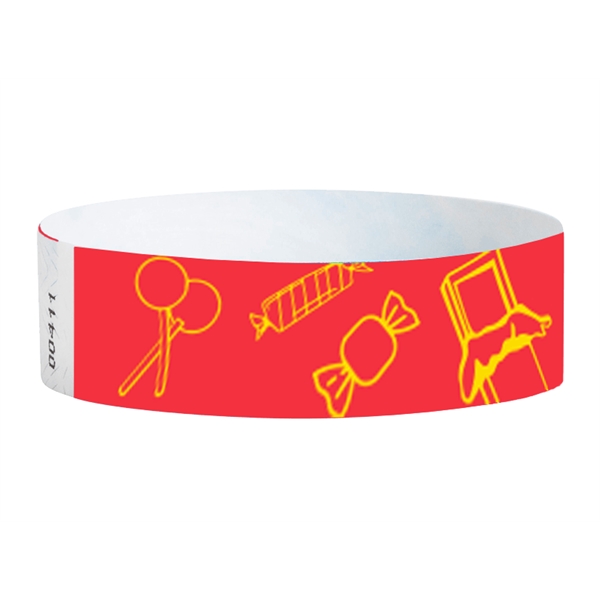 Pre-printed strong band Tyvek wristband, 3/4" x 10".... from ASI 68707 Marathon Mfg & Supply Co.
