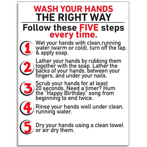 COVID-19  Rectangle shape repositionable adhesive sticker, 8 1/2" x 11".... from ASI 67620 Lion Circle Corp