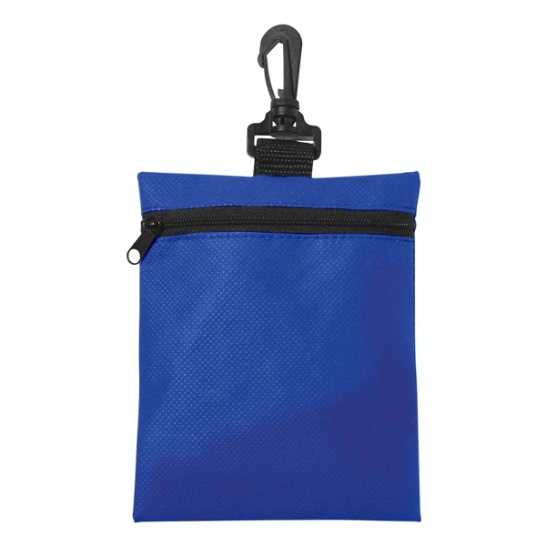 Non-woven zippered pouch.... from ASI 61125 Hit Promotional Products / Hit®