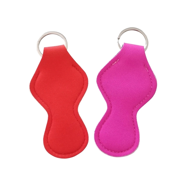 Lip balm holder keychains made of neoprene (wetsuit material).... from ASI 68190 Lungsal / Lungsal