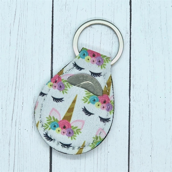 Quarter holder keychains made of neoprene (wetsuit material)... from ASI 68190 Lungsal / Lungsal