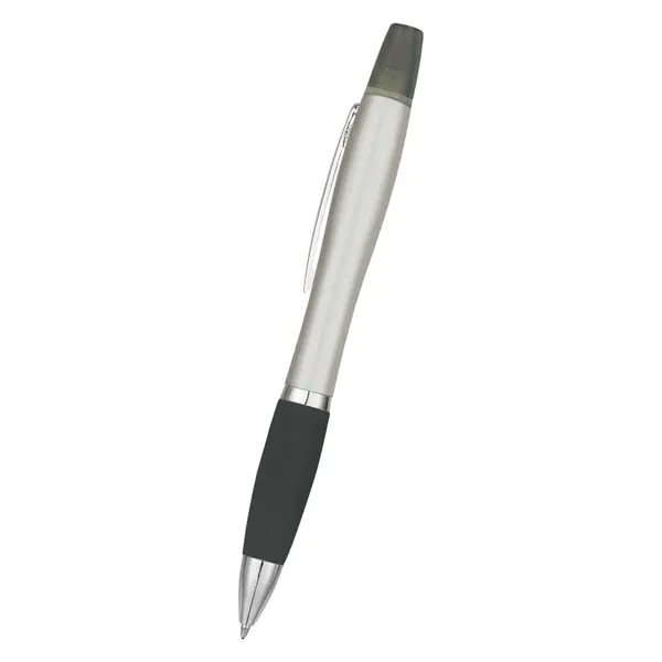 Sleek design highlighter with ballpoint pen.... from ASI 61125 Hit Promotional Products / Hit®
