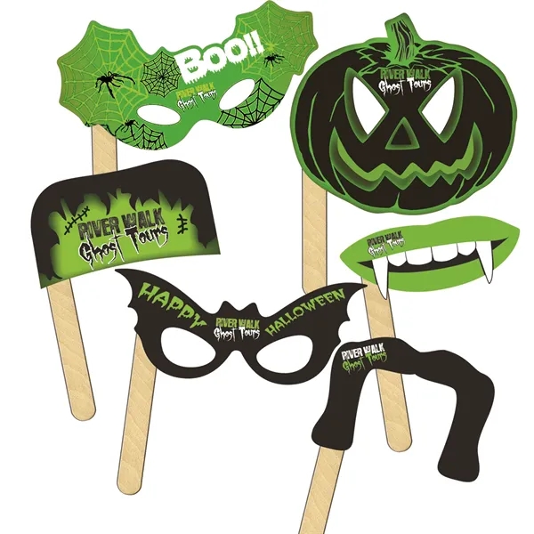 Halloween Selfie Kit made with heavy 20 pt. high density white... from ASI 67620 Lion Circle Corp / Lion/Circle