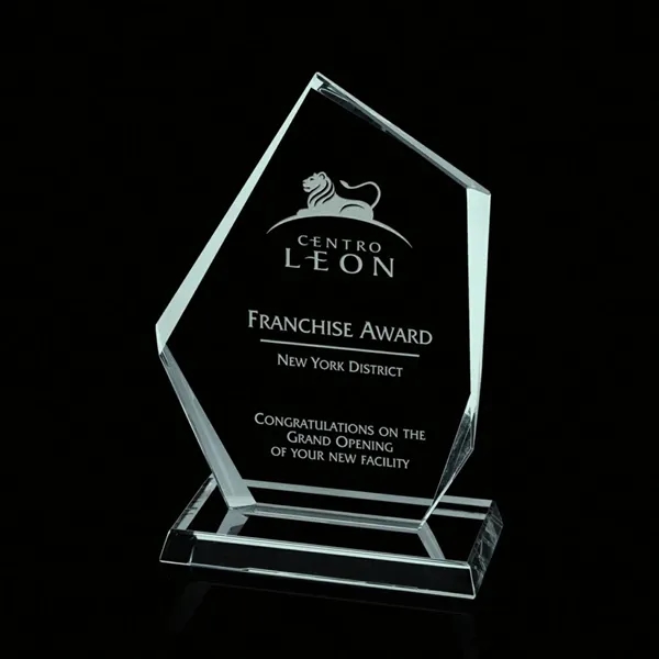 Jade glass award with unique design.... from ASI 84592 St Regis Group / St Regis