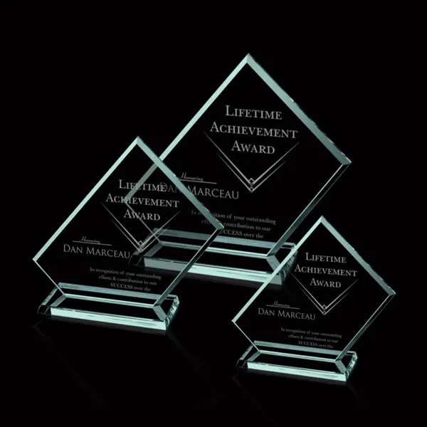 The Dunlop is essentially a beveled, 0.375" jade glass rectangle cut... from ASI 84592 St Regis Group / Prestige Glass