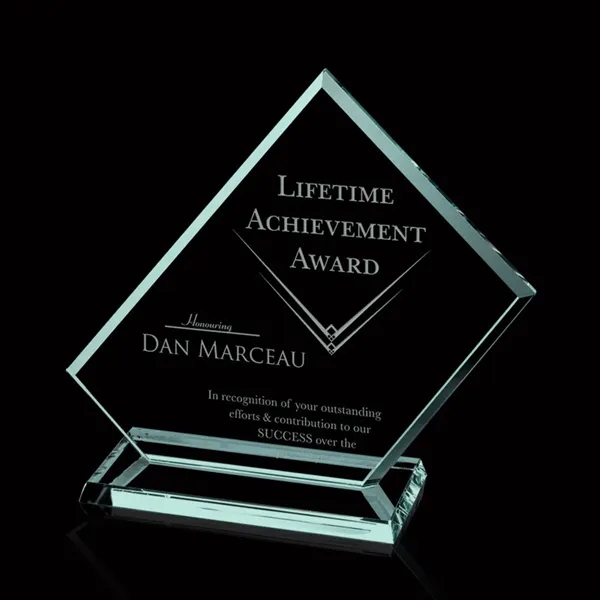 The Dunlop is essentially a beveled, 0.375" jade glass rectangle cut... from ASI 84592 St Regis Group / Prestige Glass