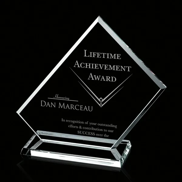 The Dunlop is essentially a beveled, 0.375" Starfire glass rectangle cut... from ASI 84592 St Regis Group / Prestige Glass