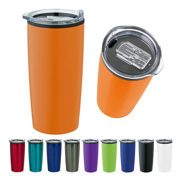 20 oz. Sleek Clear Lid Tumbler... from ASI 31517 Admart Products
