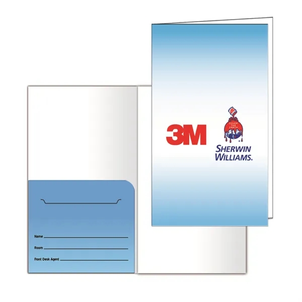 Key card holder, 6" x 3 1/2" folded.... from ASI 67620 Lion Circle Corp / Lion/Circle