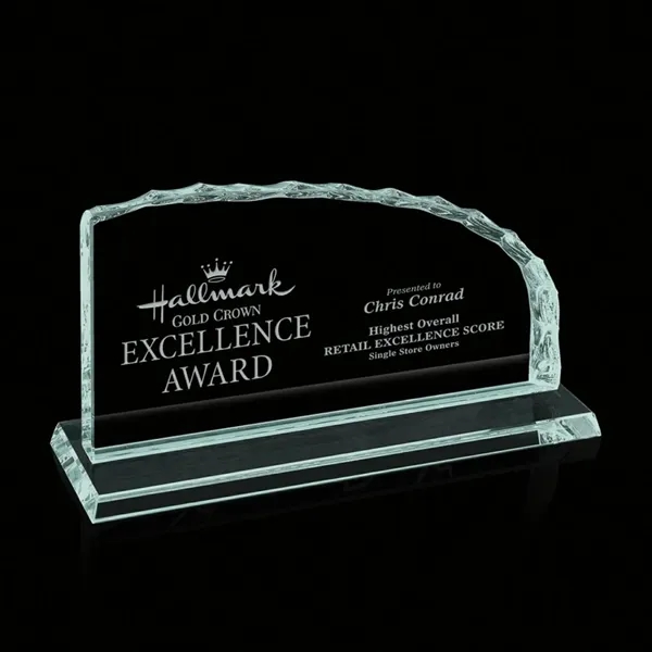 Horizontal Iceberg Award- Jade.... from ASI 84592 St Regis Group / Prestige Glass