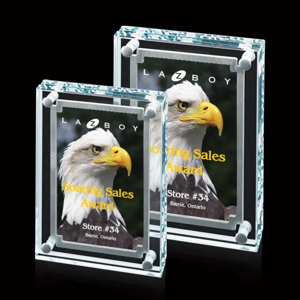 Starfire/Aluminum/sub plate award... from ASI 84592 St Regis Group / Prestige Glass