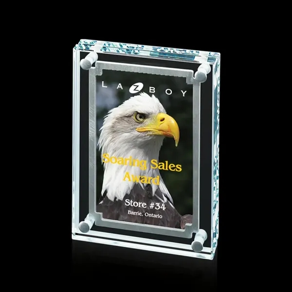 Starfire/Aluminum/sub plate award... from ASI 84592 St Regis Group / Prestige Glass