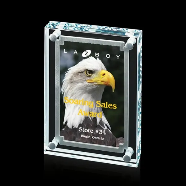 Starfire/Aluminum/sub plate award... from ASI 84592 St Regis Group / Prestige Glass