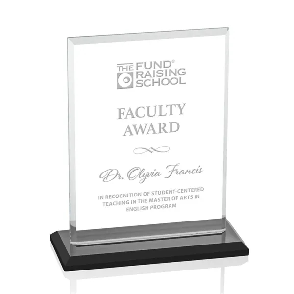 The Vitalia Award is framed by beveled edges and mounted on... from ASI 84592 St Regis Group / St Regis