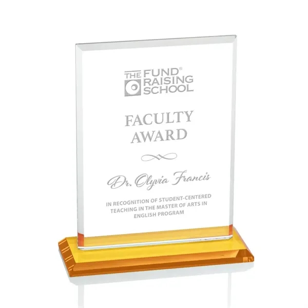 The Vitalia Award is framed by beveled edges and mounted on... from ASI 84592 St Regis Group / St Regis