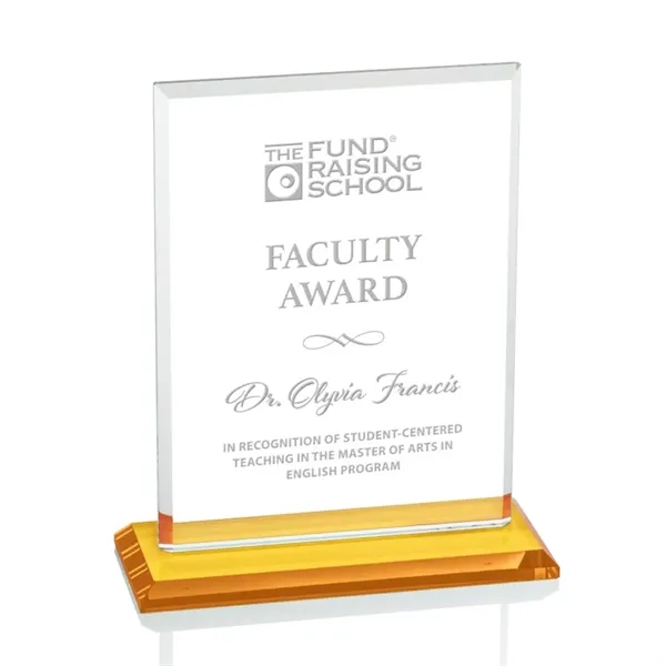 The Vitalia Award is framed by beveled edges and mounted on... from ASI 84592 St Regis Group / St Regis