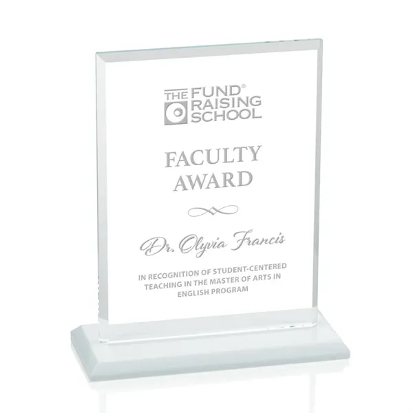 The Vitalia Award is framed by beveled edges and mounted on... from ASI 84592 St Regis Group / St Regis