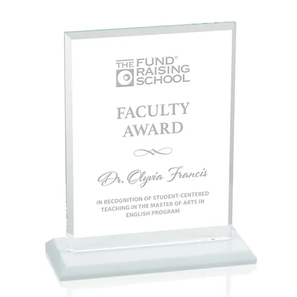 The Vitalia Award is framed by beveled edges and mounted on... from ASI 84592 St Regis Group / St Regis