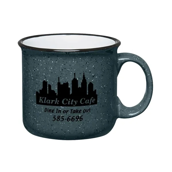 15 oz. ceramic campfire mug with retro granite design.... from ASI 61125 Hit Promotional Products / Hit®