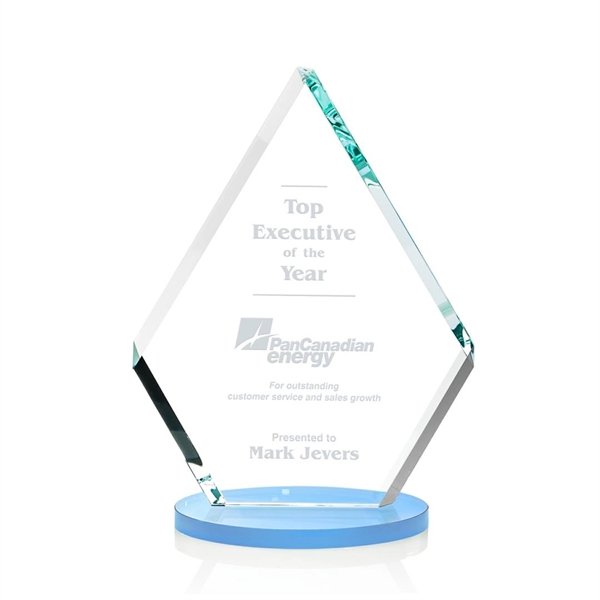 Our extraordinary double-sided beveled starfire diamond award is combined with sky... from ASI 84592 St Regis Group / St Regis