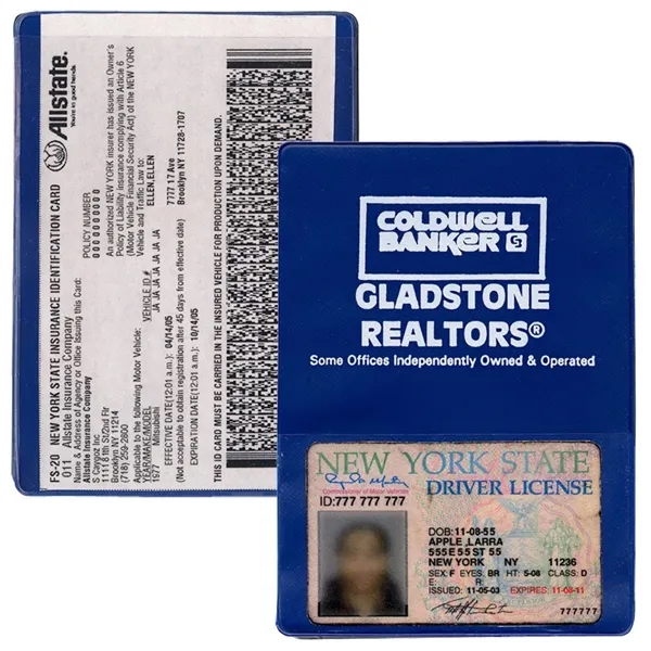 Insurance Card Holder(with extra pocket)... from ASI 83770 Royal Industries / The Royal Line