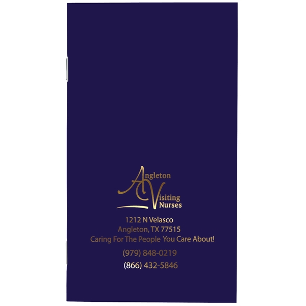 Monthly Pocket Calendar, bound in high-gloss stiff cover stock.... from ASI 83770 Royal Industries / The Royal Line