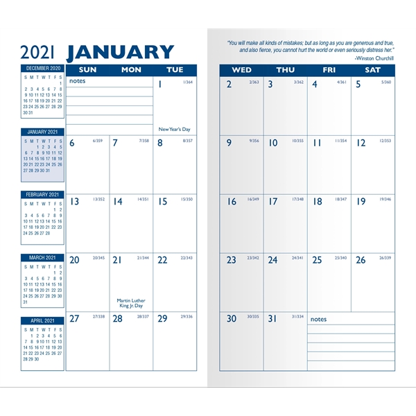 Metallic Color Cardstock Cover Monthly Pocket Planner.... from ASI 83770 Royal Industries / The Royal Line