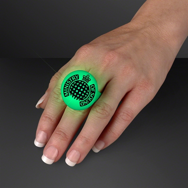Blank or imprinted. LED light-up ring. One size fits most.... from ASI 34194 ALightPromos / Alight Promotional Products