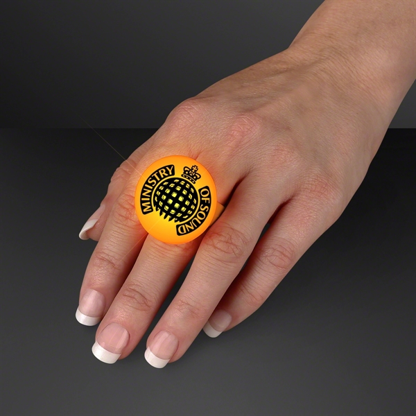 Blank or imprinted. LED light-up ring. One size fits most.... from ASI 34194 ALightPromos / Alight Promotional Products