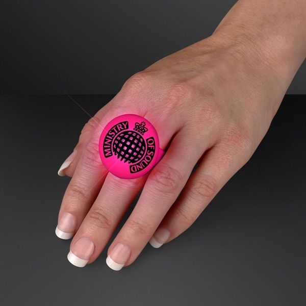 Blank or imprinted. LED light-up ring. One size fits most.... from ASI 34194 ALightPromos / Alight Promotional Products